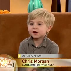 Today Now! Interviews The 5-Year-Old Screenwriter Of "Fast Five"